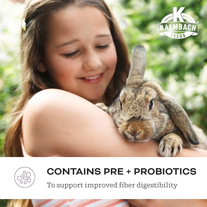 Kalmbach Feeds Belly Booster Premium Probiotics for Rabbits, 2 lb Bag