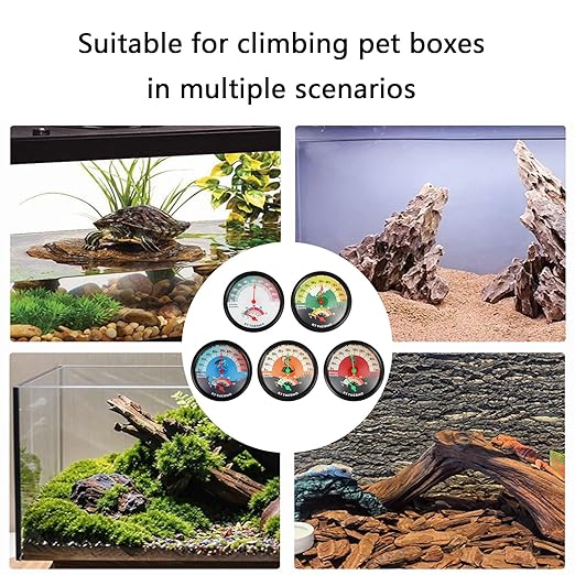 High Precisions Sensors Reptiles Thermo Hygrometer Temperatur for Ensuring Growth in Various Environment Accurate Temperature Monitors
