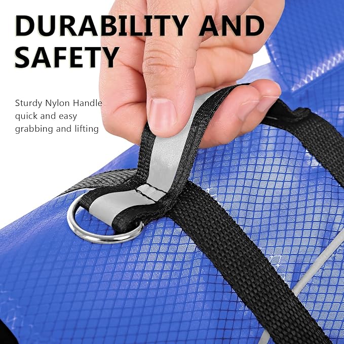 Queenmore Small Dog Life Jacket XXS, Puppy Life Jackets for Small Dogs, Little Dog Life Vest for Swimming/Boating, Cat Life Jacket/Life Vest, Lightweight Shark Pet Water Vest with Handle/Leash Hook