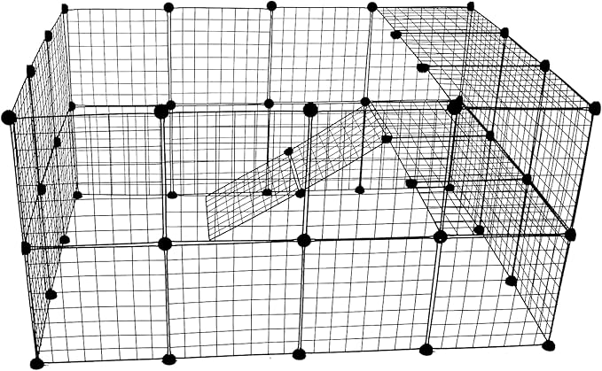 Midlee Guinea Pig Cage Panels- Set of 36- DIY Cage