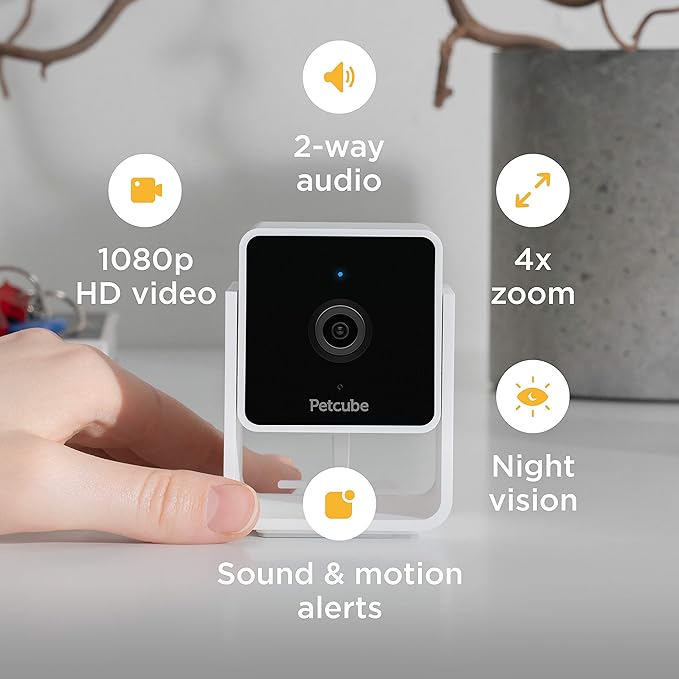 Petcube Cam 3 Pack and Cam 360 Bundle | 1080p HD Video, Night Vision, Two-Way Audio, Sound and Motion Alerts, Cat and Dog Monitor