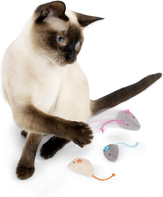 Catnip Cat Toys (Skitter Critters Value Pack 10 Count Catnip Cat Toys) - Image 3