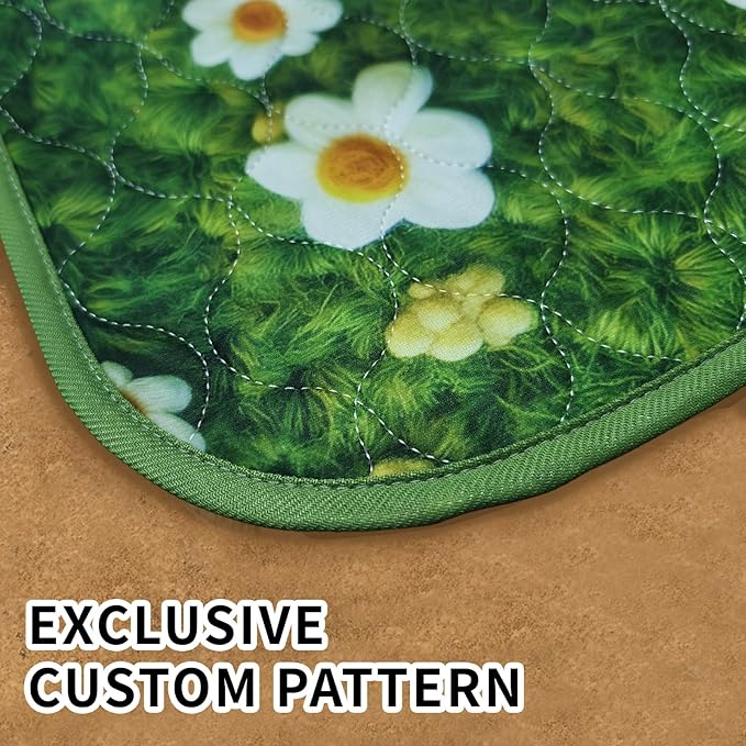 Washable Pee Pads for Dogs, Reusable Puppy Potty Training Pads, Ultra-Absorbent Thick Waterproof Leak-Proof Non-Slip Pads & Mat for Crate, Playpen, Floor, Whelping & Housebreaking , 2 Pack 24"x48"