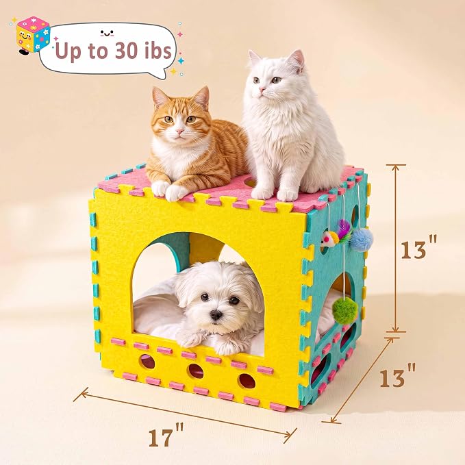 41 Pcs Interactive Cat Toys with Cat Puzzle Box, Cat Puzzle Toys, Kitten Toy - Image 8