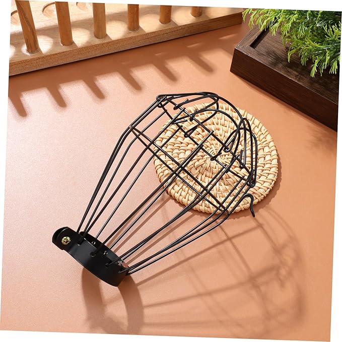 1pc Heat Lampshade Cover for Reptile Cage -scalding Lamp Protective Cover