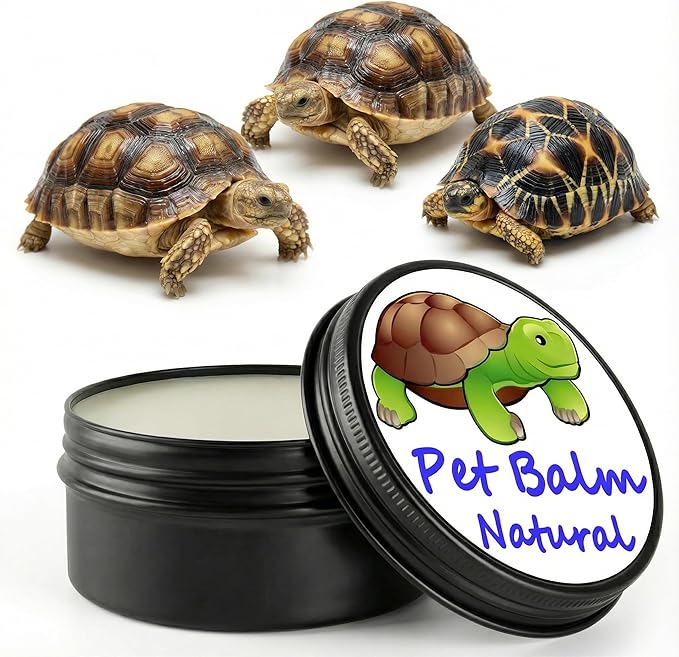 RONDURE Tortoise Shell Conditioner Balm – 2.7 OZ Moisturizer and Protector for Turtle Dry Shell Care – Treatment for Sulcata and Russian Tortoise