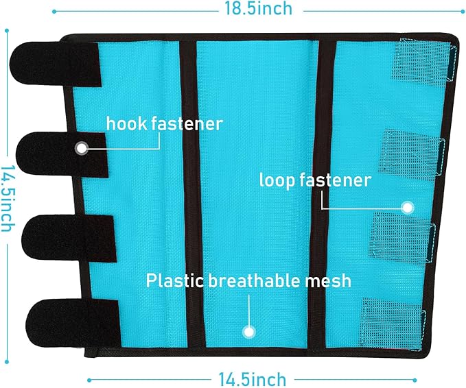 Jexine Set of 8 Mesh Fly Boots for Horse Loose Fitting Non Slip Breathable Horse Fly Leggings Protective Reduces Stress Leg Fatigue Wraps for Preventing Flies Mosquitoes Bite