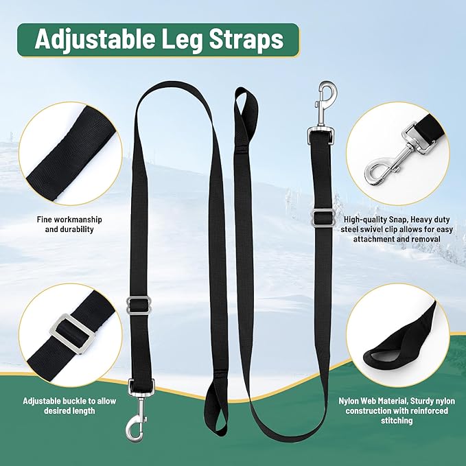 Horse Turnout Blanket | Medium Weight Horse Blanket with 1200D 250g Cotton Filling | Detachable Neck Cover & Belly Wrap (72in/135cm)