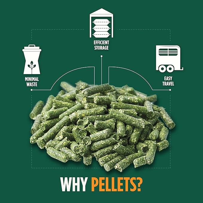 Standlee Organic Alfalfa Pellets for Horses, 40 lbs