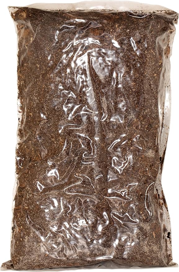 Finn's Frog Farm Deluxe Isopod and Millipede Substrate with Calcium - (1 Gallon), Brown