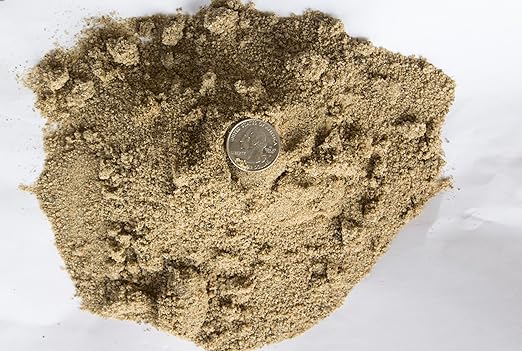 Fine Masonry Sand, Washed & Screened, for Mortar, Paver Joints, and Leveling Base (10 lbs)