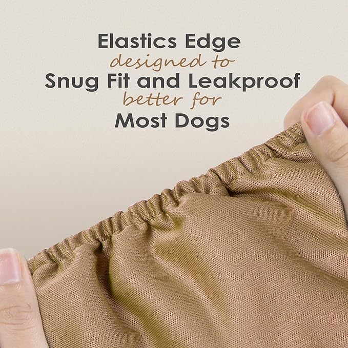 wegreeco Washable Male Dog Belly Band (Stylish Pattern)- Pack of 3 - Male Dog Belly Wrap, Dog Diapers Male (Blue Gray Coffee, XX-Large)