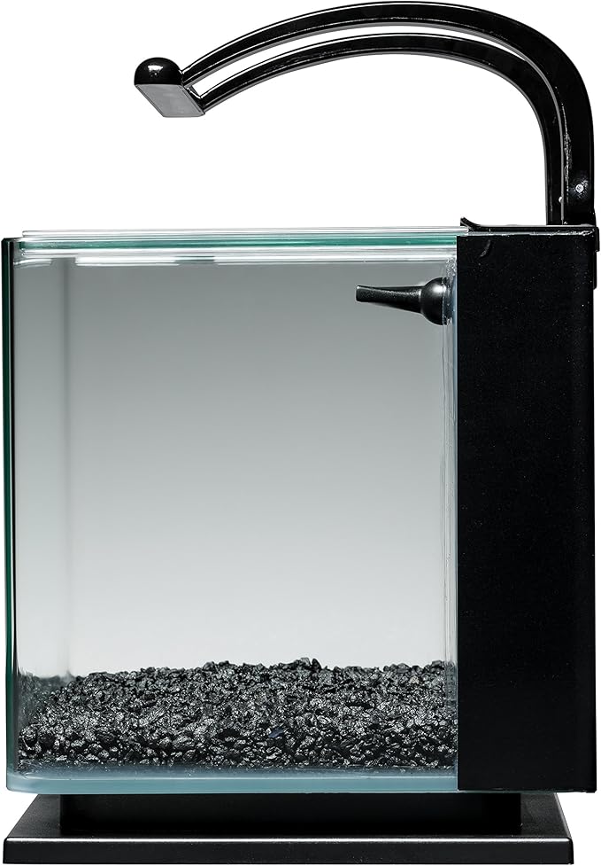 Marineland Contour 3 Aquarium Kit 3 Gallons, Rounded Glass Corners, Includes LED Lighting