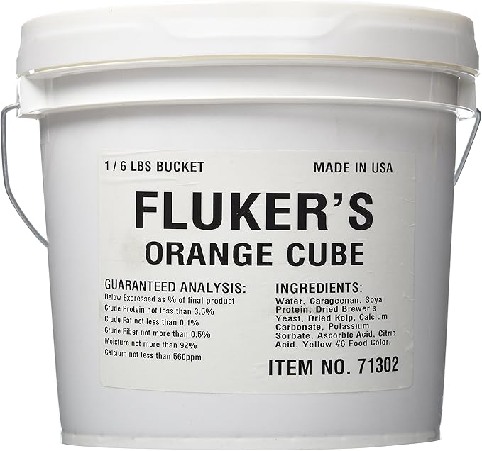 Fluker's Orange Cube Cricket Complete Diet, 6 lbs.