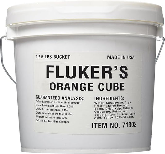Fluker's Orange Cube Cricket Complete Diet, 6 lbs.