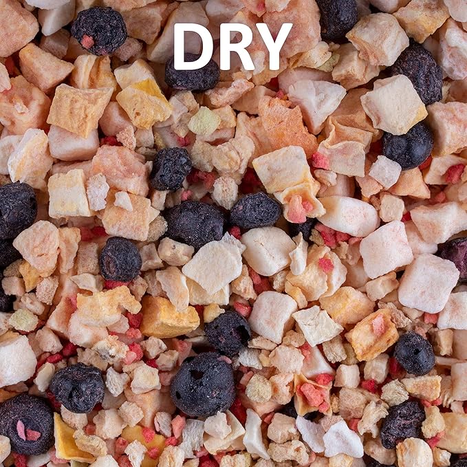 Healthy Herp Fruit Mix Instant Meal Reptile Food - Bearded Dragon Accessories & Bearded Dragon Food - Nutritious Blend for Bearded Dragons, Box Turtles, Tortoises, Hermit Crabs - 8.05 oz (230g)