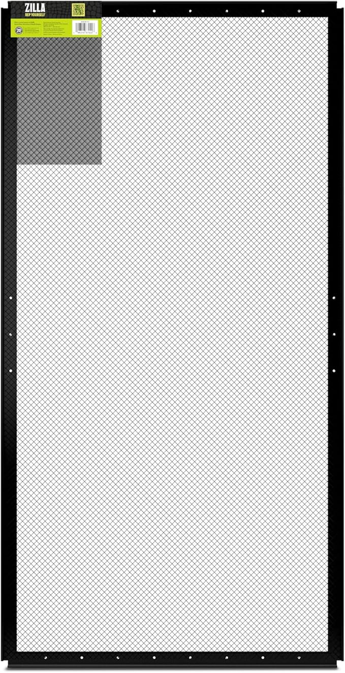 Zilla Fresh Air Screen Cover, Secure and Durable Metal Mesh Cover for Reptile Terrariums, 36 x 18 inches