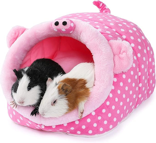 JanYoo Chinchilla House Ferret Bed Accessories Tunnel Pouch for Hedgehog Supplies(XL,Pig)