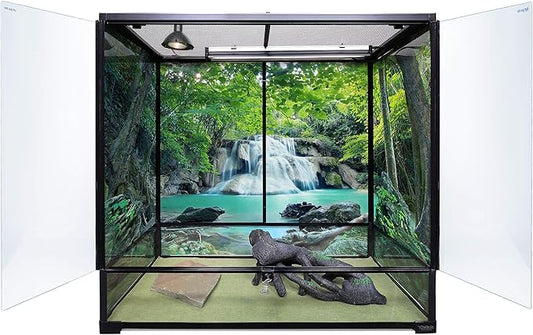 Carolina Custom Cages, 36Lx18Wx36H Extra-Tall Large Terrarium; Easy Assembly