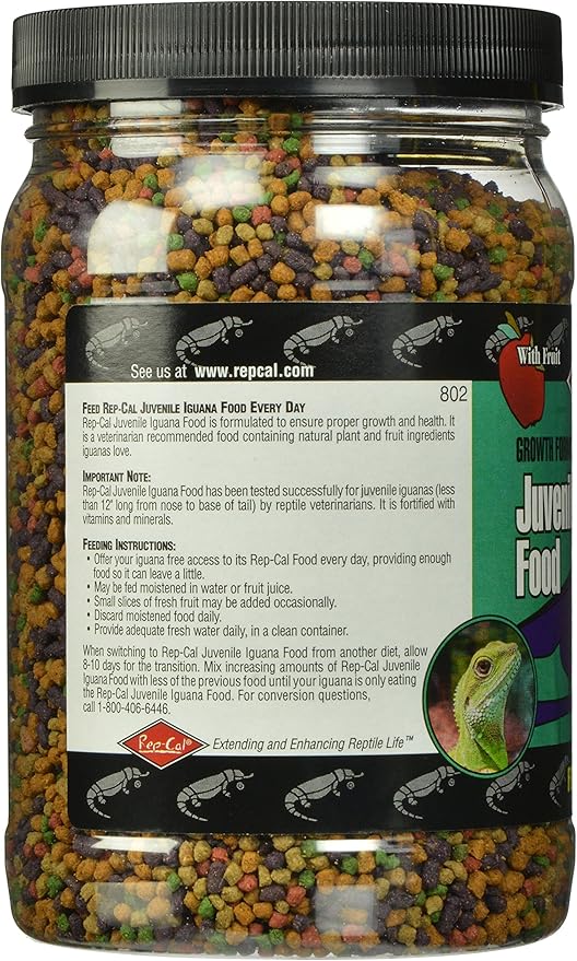 Rep-Cal Srp00802 Juvenile Iguana Food, 14.5-Ounce