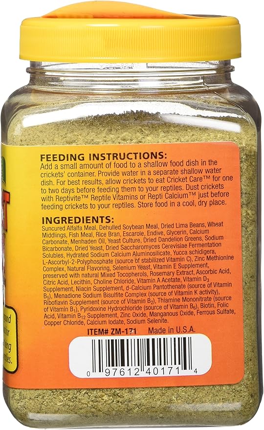 Zoo Med Natural Cricket Care, 10 oz