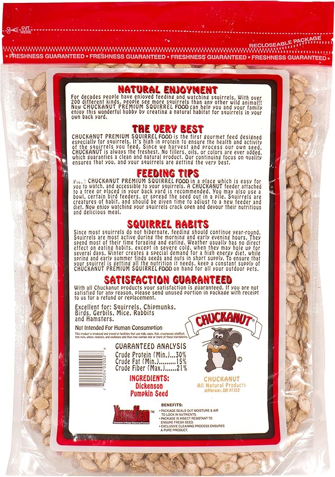 Chuckanut Premium Squirrel Food - 10 lb.