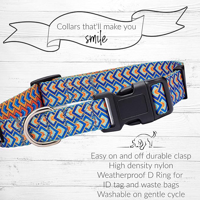 Lucky Love Dog Collars, Comfortable, Soft, Cute Dog Collar for Small Dogs, Murphy, X-Small