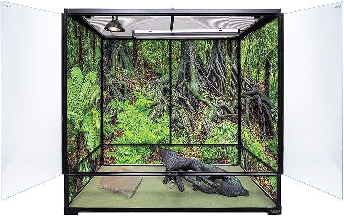 Carolina Custom Cages, 36Lx18Wx36H Extra-Tall Large Terrarium; Easy Assembly