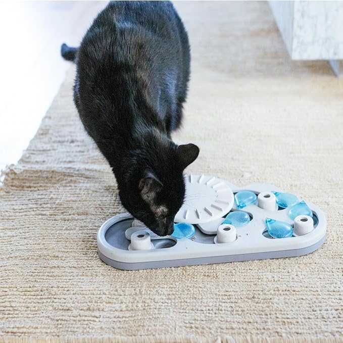 Catstages Nina Ottosson Rainy Day Puzzle & Play Cat Toy Treat Puzzle, 14" - Image 8