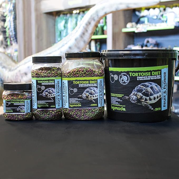 Komodo Complete Holistic Tortoise Diet Fruit and Flower 680 g
