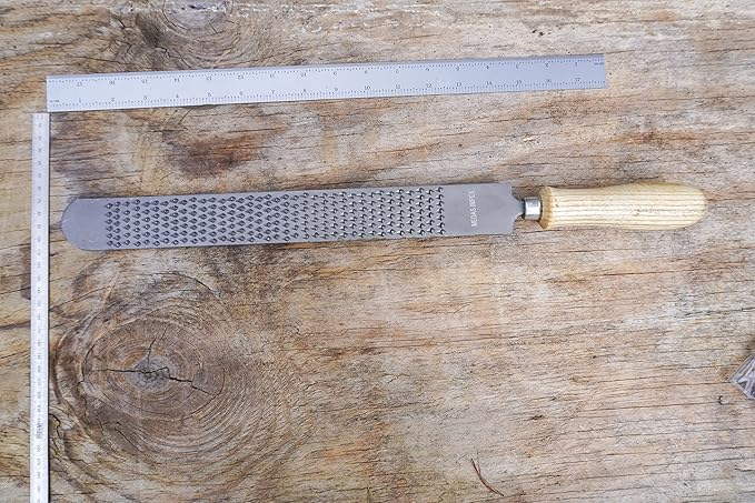 RESISTANCE 15" Farrier Horse Hoof Rasp Professional Trimming File Double Sided - Silver Color