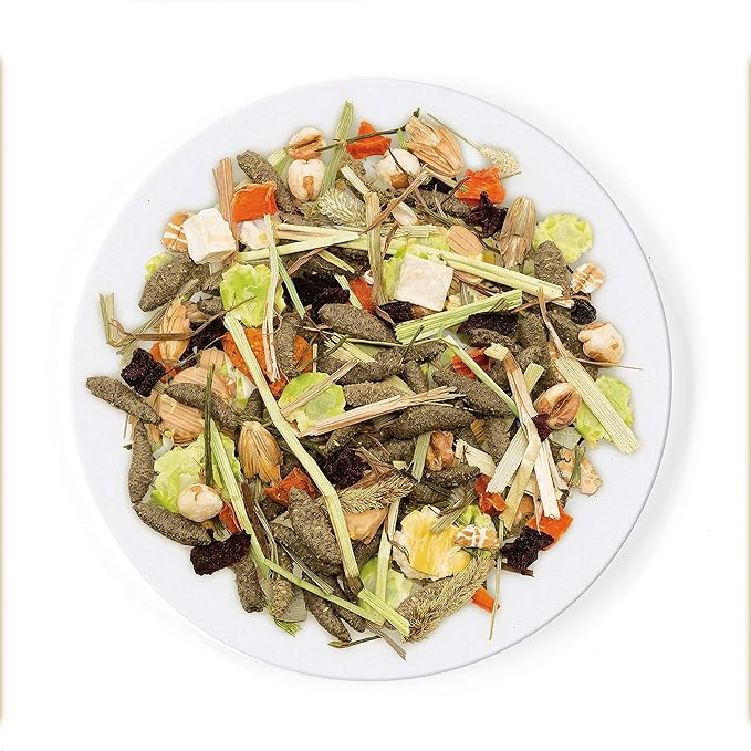 Witte Molen Pure Guinea Pig Food Mixture Papaya & Peas Dry, (Abyssinian, American, Coronet, Peruvian) (3 Pack Pure Guinea Pig Food Mixture Papaya).