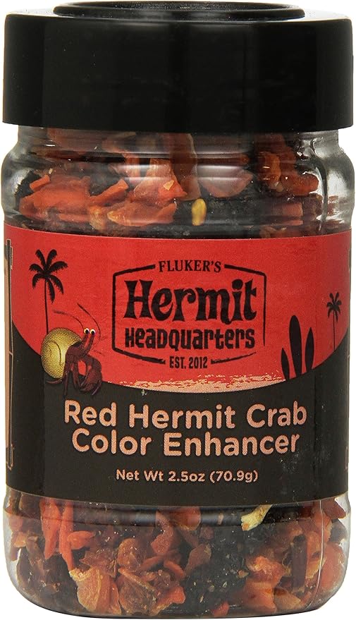 Fluker's Color Enhancer Treat for Hermit Crabs, Red