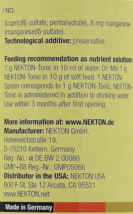 Nekton Tonic-R Restorative Supplement for Reptiles 100g, (3.5oz)