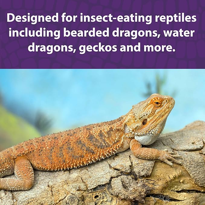 Mazuri | Bearded Dragon Food - Insect Portion of a Complete Diet | 8 Ounce (8 oz) Bag