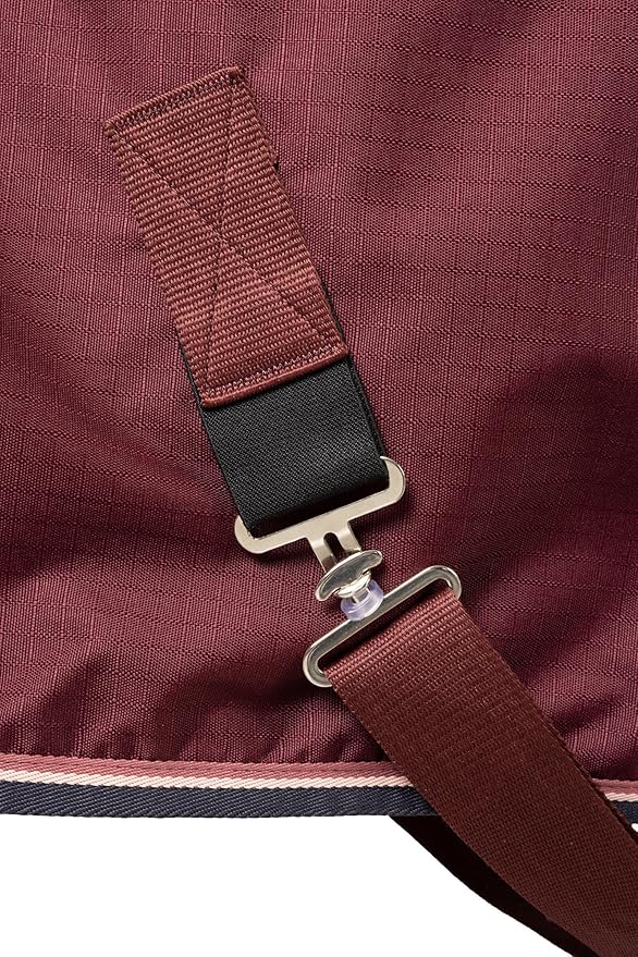 HORZE Glasgow Light Weight Waterproof Turnout Horse Sheet (No Fill) - Burgundy - 72 in