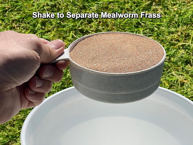 MFS' D-11 Lightning Sifter Mealworm Frass Sifting Pan (1st Gen)