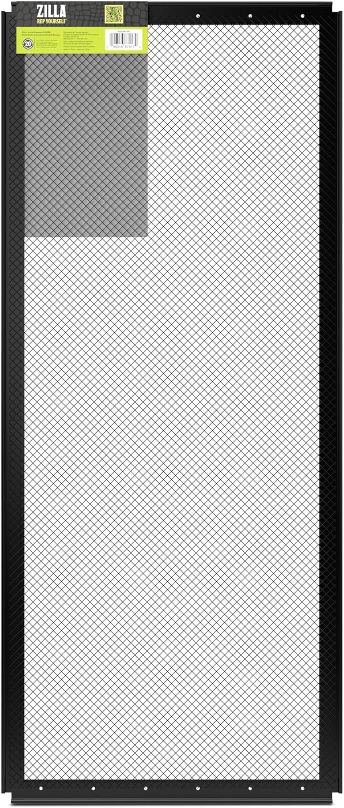 Zilla Fresh Air Screen Cover, Secure and Durable Metal Mesh Cover for Reptile Terrariums, 30 x 12 inches
