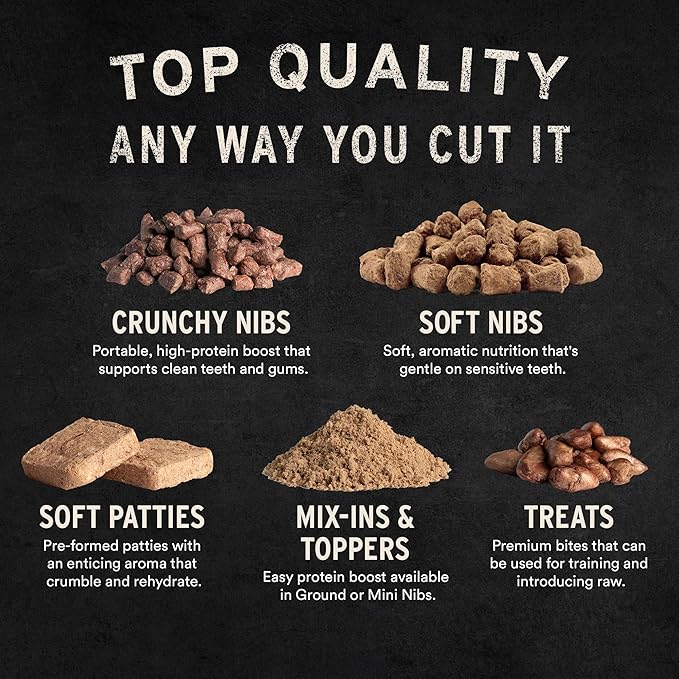 Vital Essentials Freeze Dried Raw Duck Hearts Dog Treats | Single Ingredient | Premium Quality | Grain Free Treats for Dogs, 10 oz Bag