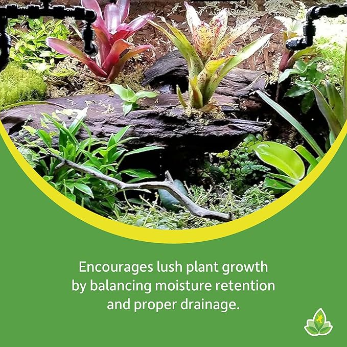 Josh's Frogs ABG Mix Tropical Plant Soil & Bioactive Terrarium Vivarium Substrate (4 Quart/1 Gallon)