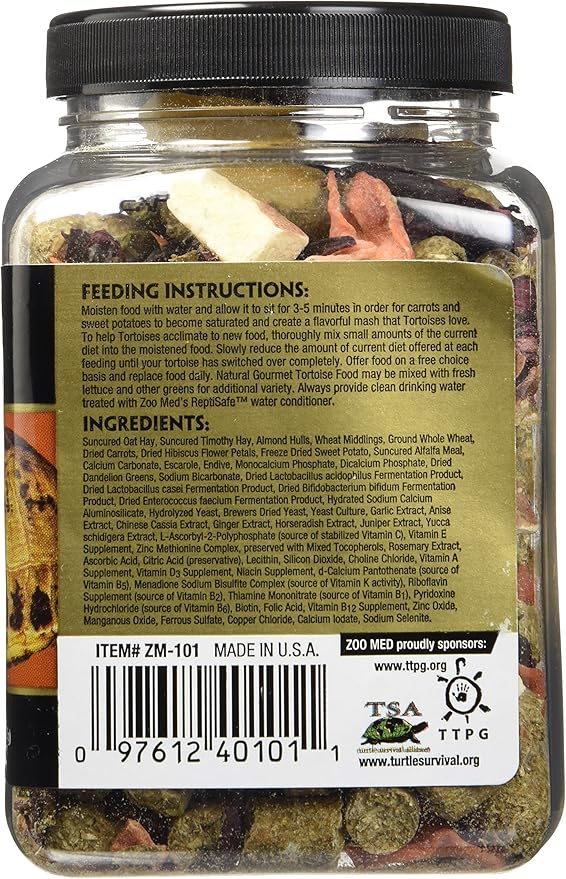 Zoo Med Gourmet Tortoise Food, 7.5 oz