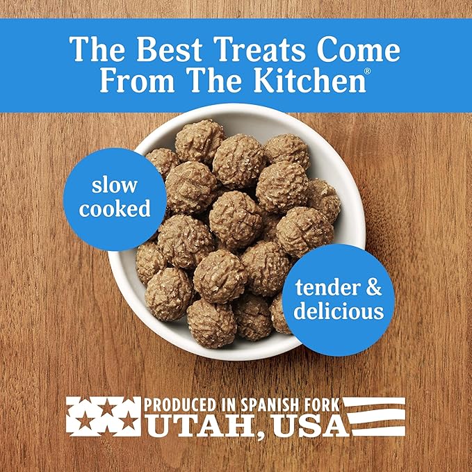 Milo's Kitchen Chicken Meatballs Dog Treats, 28 Oz. Bag(Pack of 4)