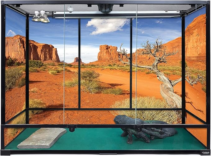 Carolina Custom Cages, 48Lx18Wx36H Extra-Tall Extra-Long Terrarium; Easy Assembly