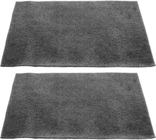 2Pcs Decorative Reptile Mat Absorbent Wear-Resistant Polyester Bedding for Snakes Tortoises and Lizards Comfortable Breathable Pet Terrarium Liner