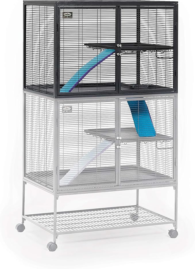 MidWest Homes for Pets Critter Nation Add-On Unit Small Animal Cage, No Stand, Expands Model 161 or 162
