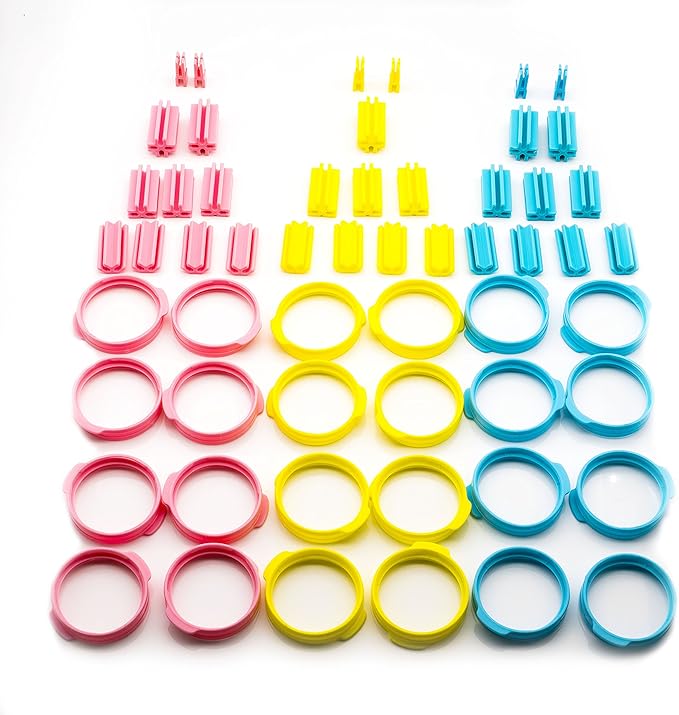 94 Pcs DIY Hamster Tunnel and Playground Module, Tube House Platform Excercise for Mouse Hamster and Other Small Animals