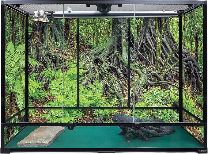 Carolina Custom Cages, 48Lx18Wx36H Extra-Tall Extra-Long Terrarium; Easy Assembly