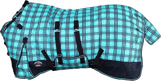 72" 1200D Turnout Waterproof Rain Horse Sheet Light Winter Blanket 389B
