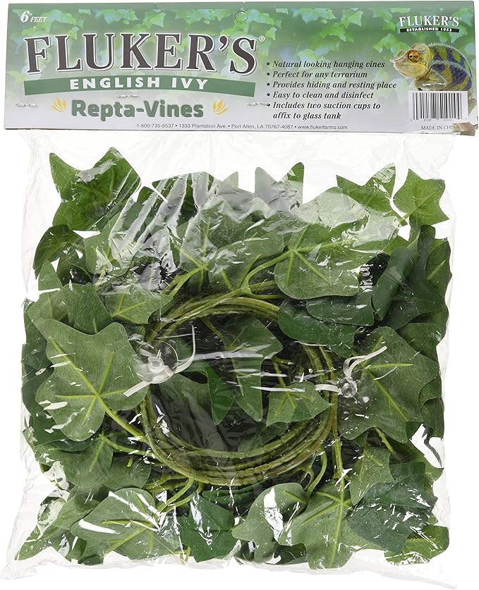 Fluker's Repta Vines for Reptiles and Amphibians Terrariums, English Ivy