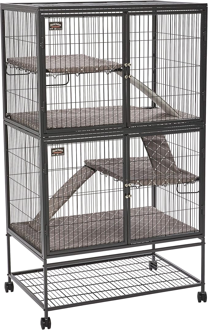 MidWest Homes for Pets Ferret Nation & Critter Nation Accessories Kit, Designer Diamond Print, Kit 2